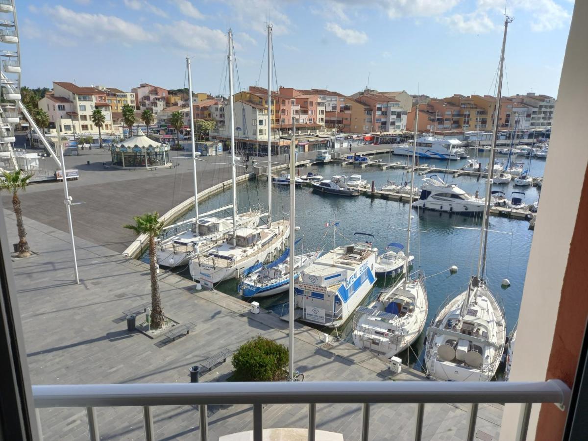 Port Brescou, T3 En Duplex Climatise, Superbe Vue Sur Le Port Agde Exterior foto