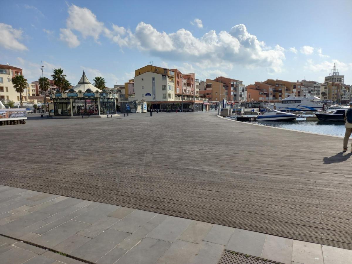Port Brescou, T3 En Duplex Climatise, Superbe Vue Sur Le Port Agde Exterior foto