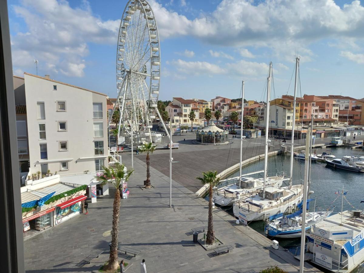 Port Brescou, T3 En Duplex Climatise, Superbe Vue Sur Le Port Agde Exterior foto