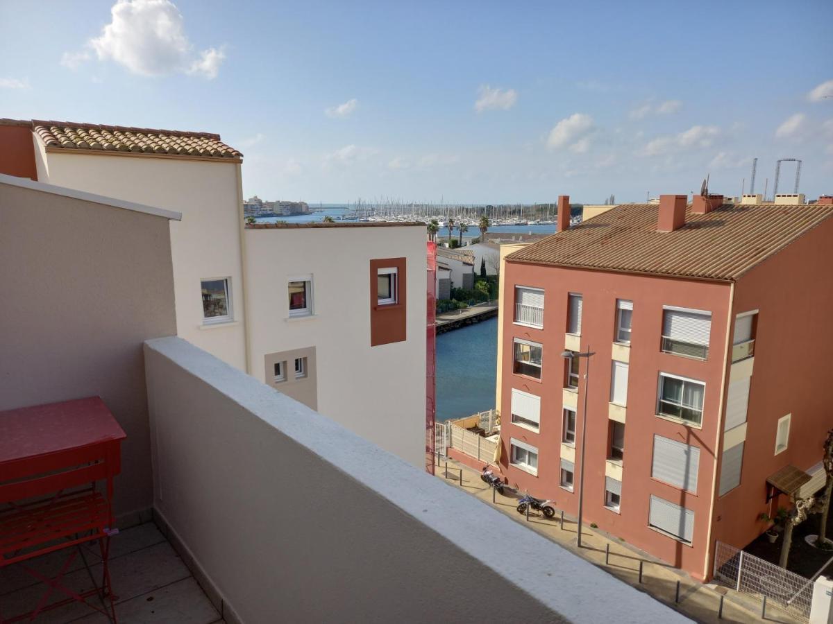 Port Brescou, T3 En Duplex Climatise, Superbe Vue Sur Le Port Agde Exterior foto