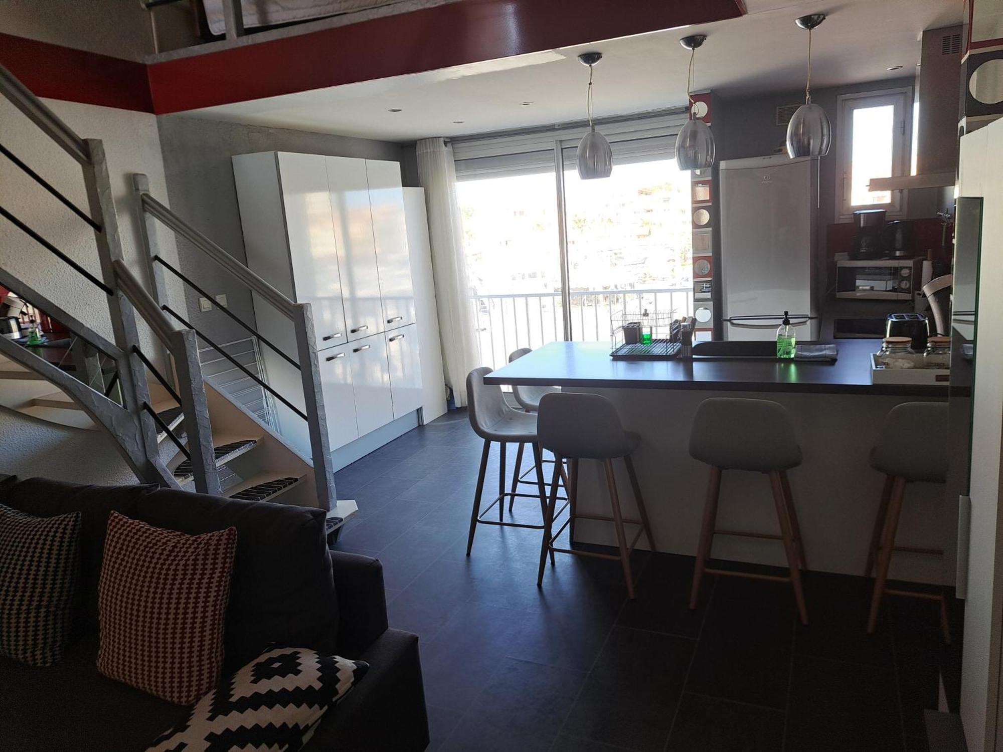 Port Brescou, T3 En Duplex Climatise, Superbe Vue Sur Le Port Agde Exterior foto